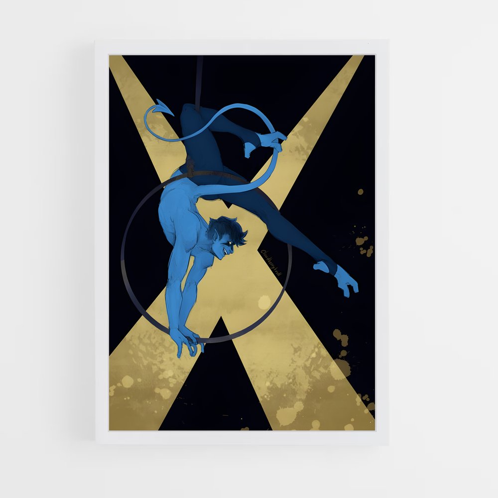 ap-nightcrawler x-men-1 cadre Blanc