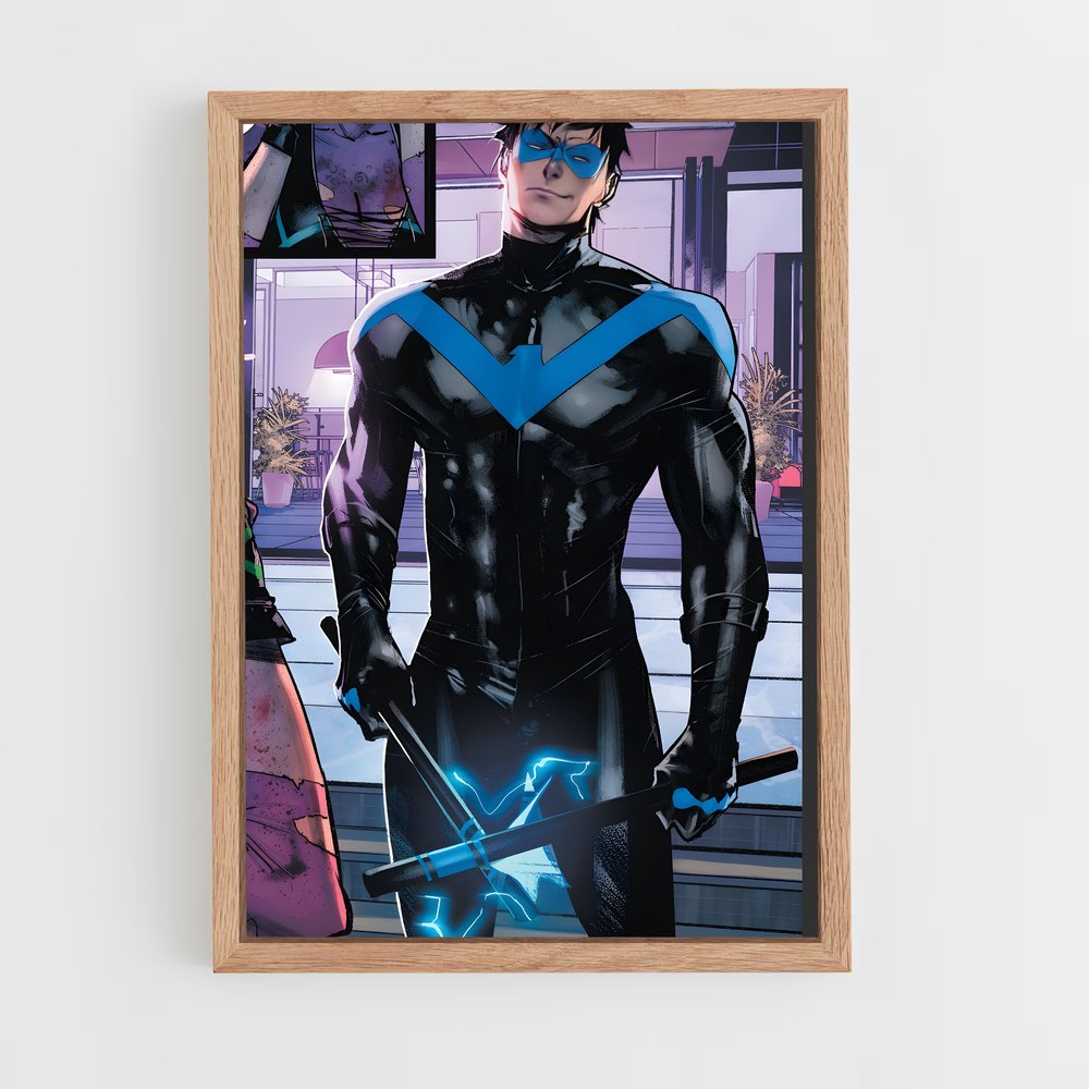 ap-nightwing-4 cadre Bois clair
