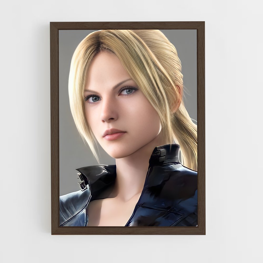 ap-nina williams-3 cadre Bois foncé