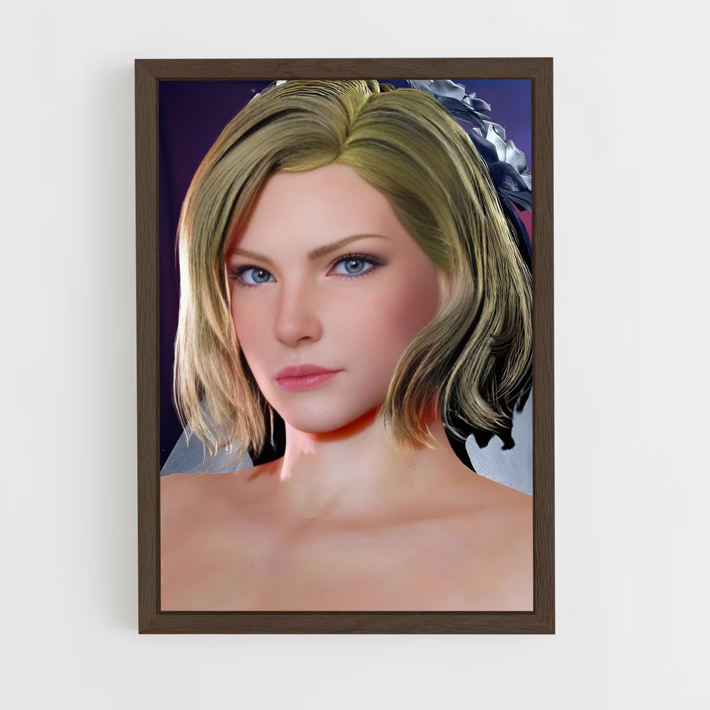 ap-nina williams-5 cadre Bois foncé