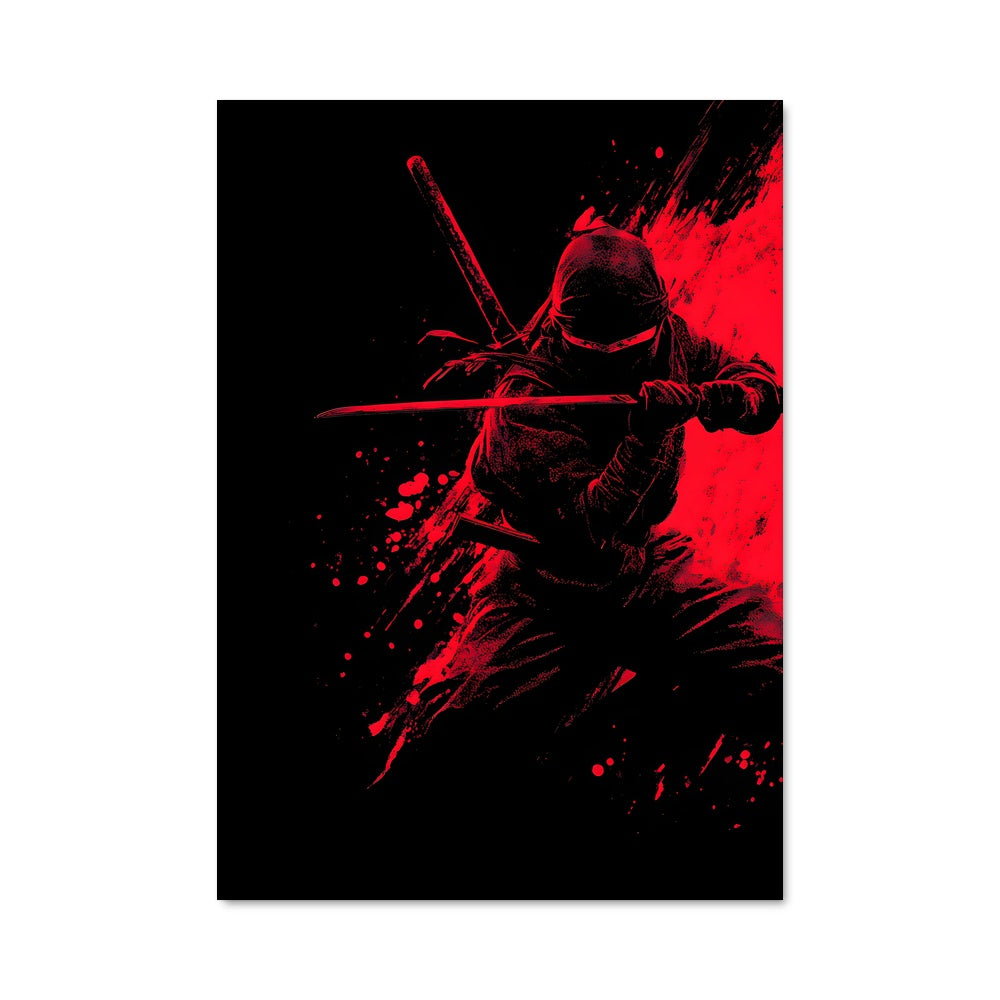 Poster Lame Rouge