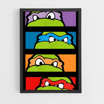 ap-ninja turtles-2 cadre Noir