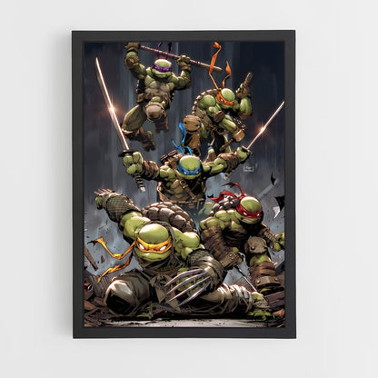 ap-ninja turtles-4 cadre Noir