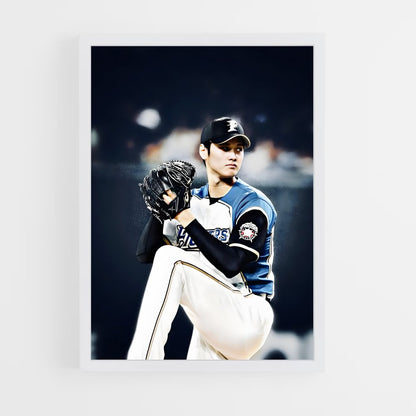 ap-nippon ham fighters-1 cadre Blanc