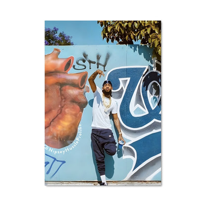 Poster Hustle in the Streets