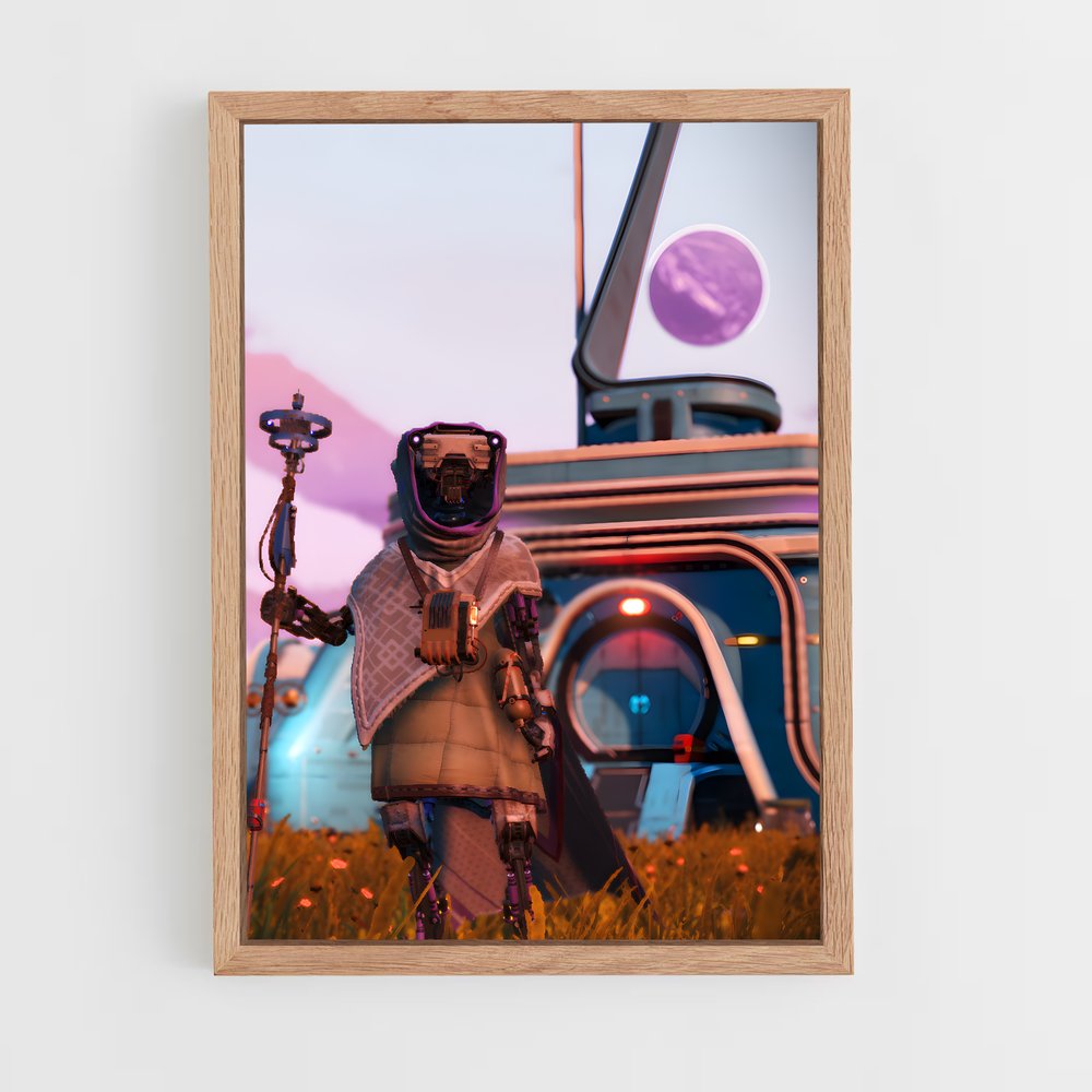 ap-no man sky-6 cadre Bois clair