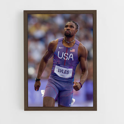 ap-noah lyles-1 cadre Bois foncé
