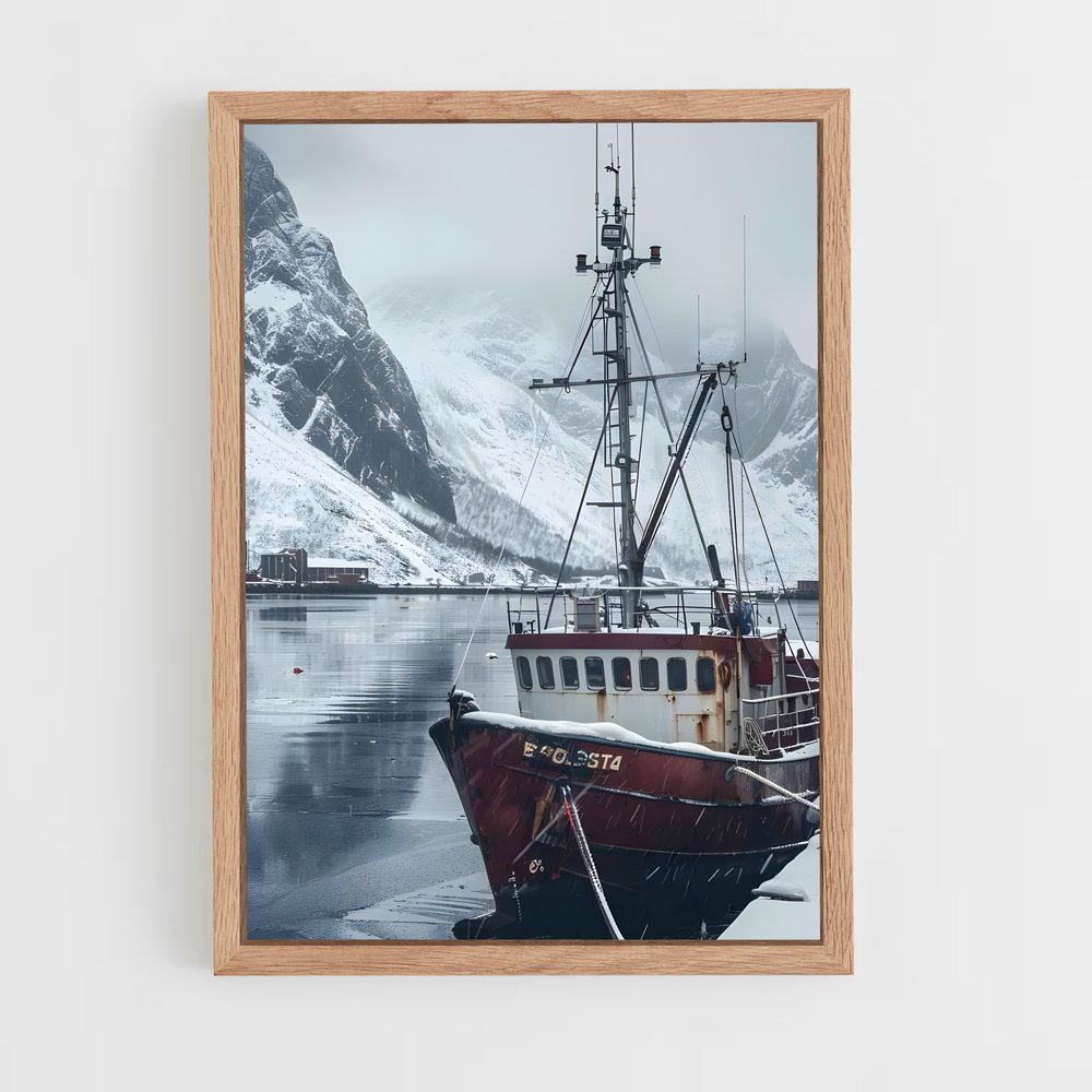 ap-north sea trawlers-2 cadre Bois clair