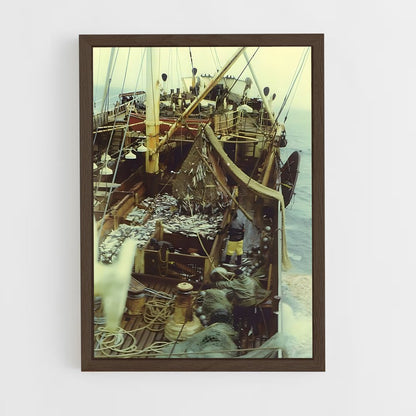 ap-north sea trawlers-4 cadre Bois foncé