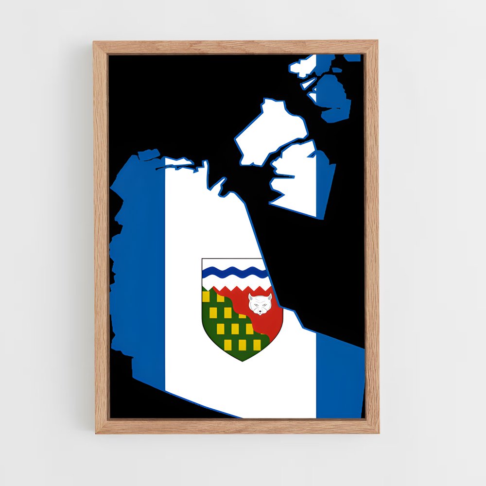 ap-north west flag-1 cadre Bois clair