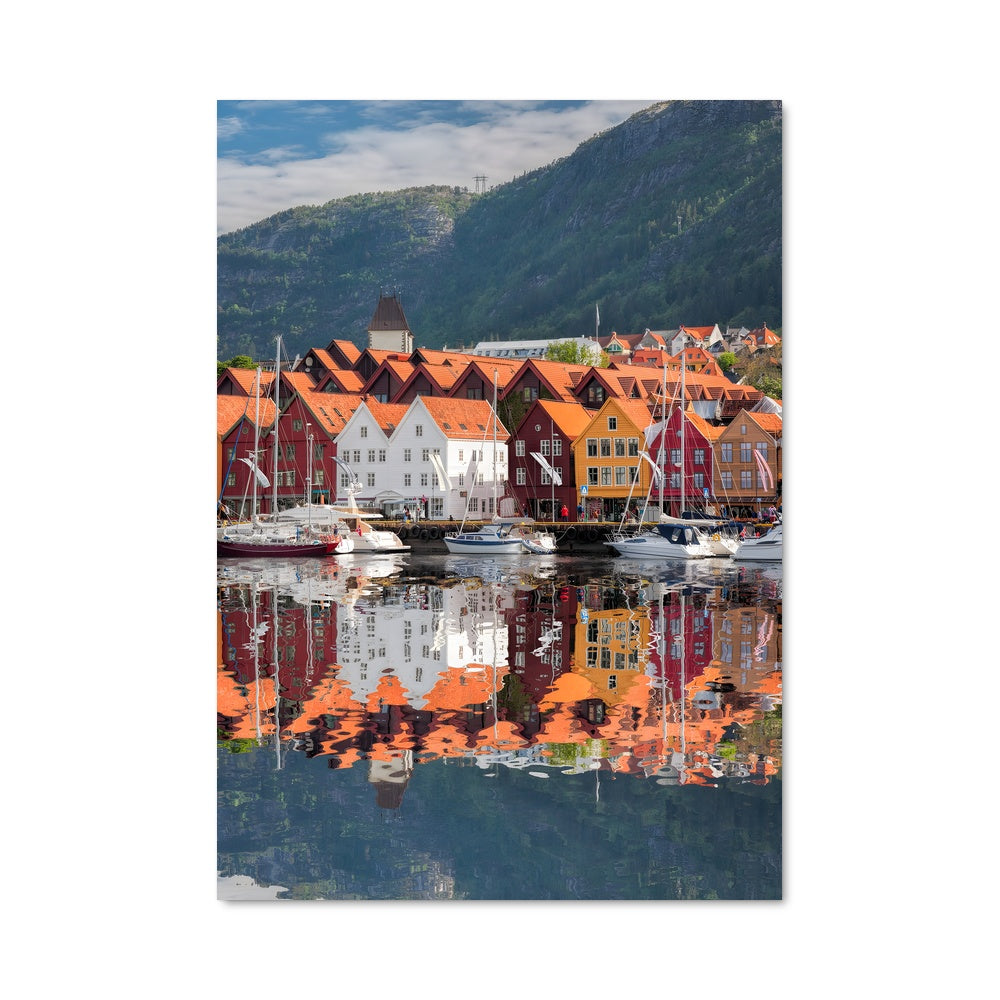 Poster Reflet de Norvège