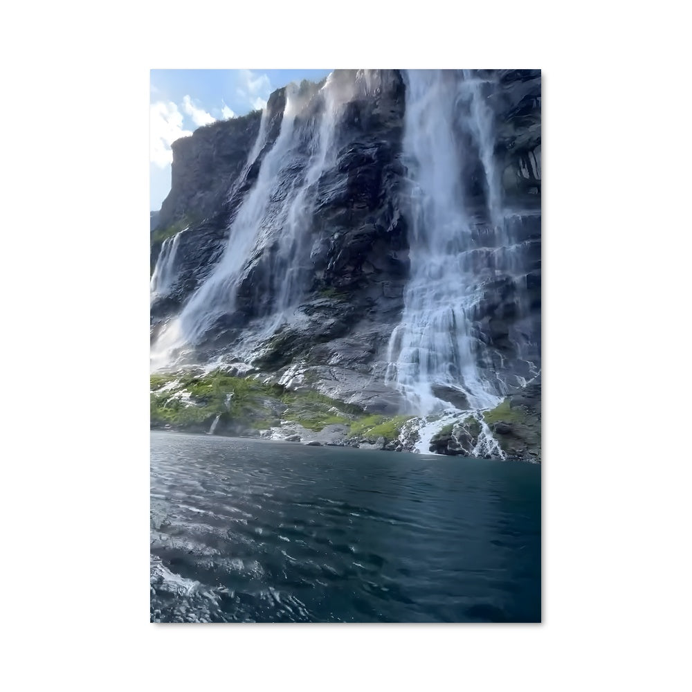 Poster Voyage au Cœur des Cascades