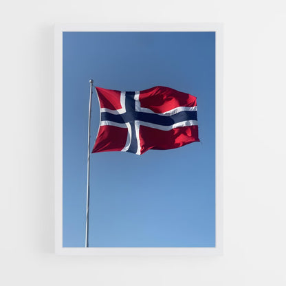 ap-norway flag-3 cadre Blanc