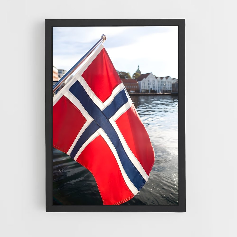 ap-norway flag-5 cadre Noir