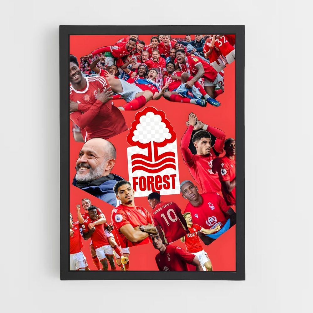 ap-nottingham forest fc-4 cadre Noir