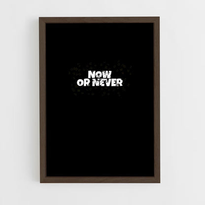 ap-now or never-13 cadre Bois foncé
