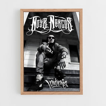 ap-noyz narcos-3 cadre Bois clair