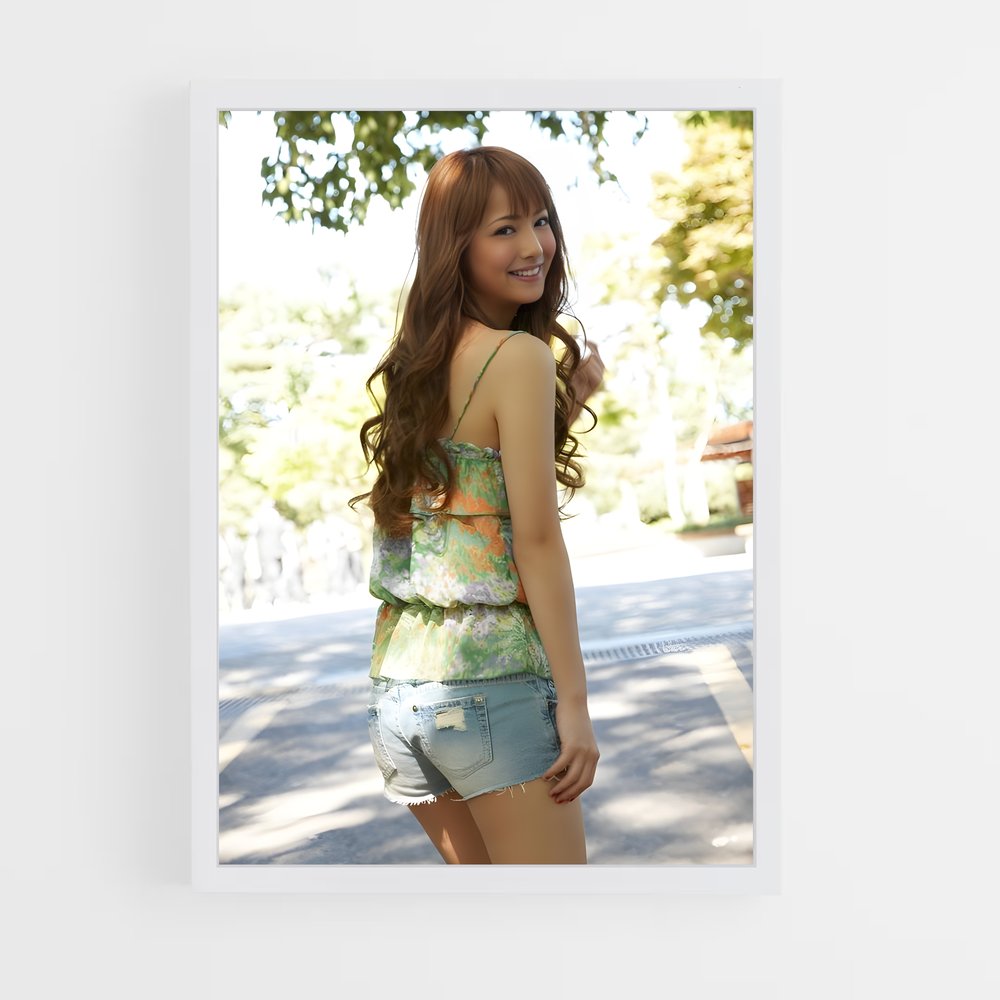 ap-nozomi sasaki-3 cadre Blanc