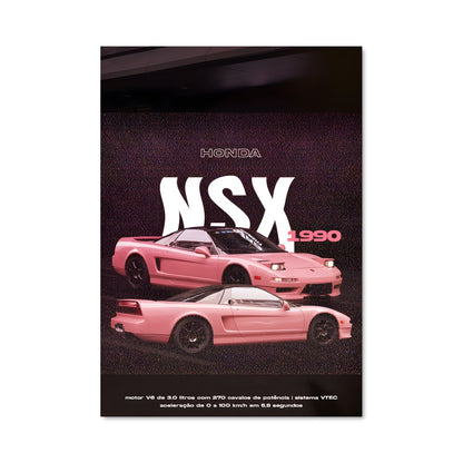 Poster Pink Racer X2