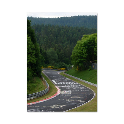 Poster Virages de Nurburgring