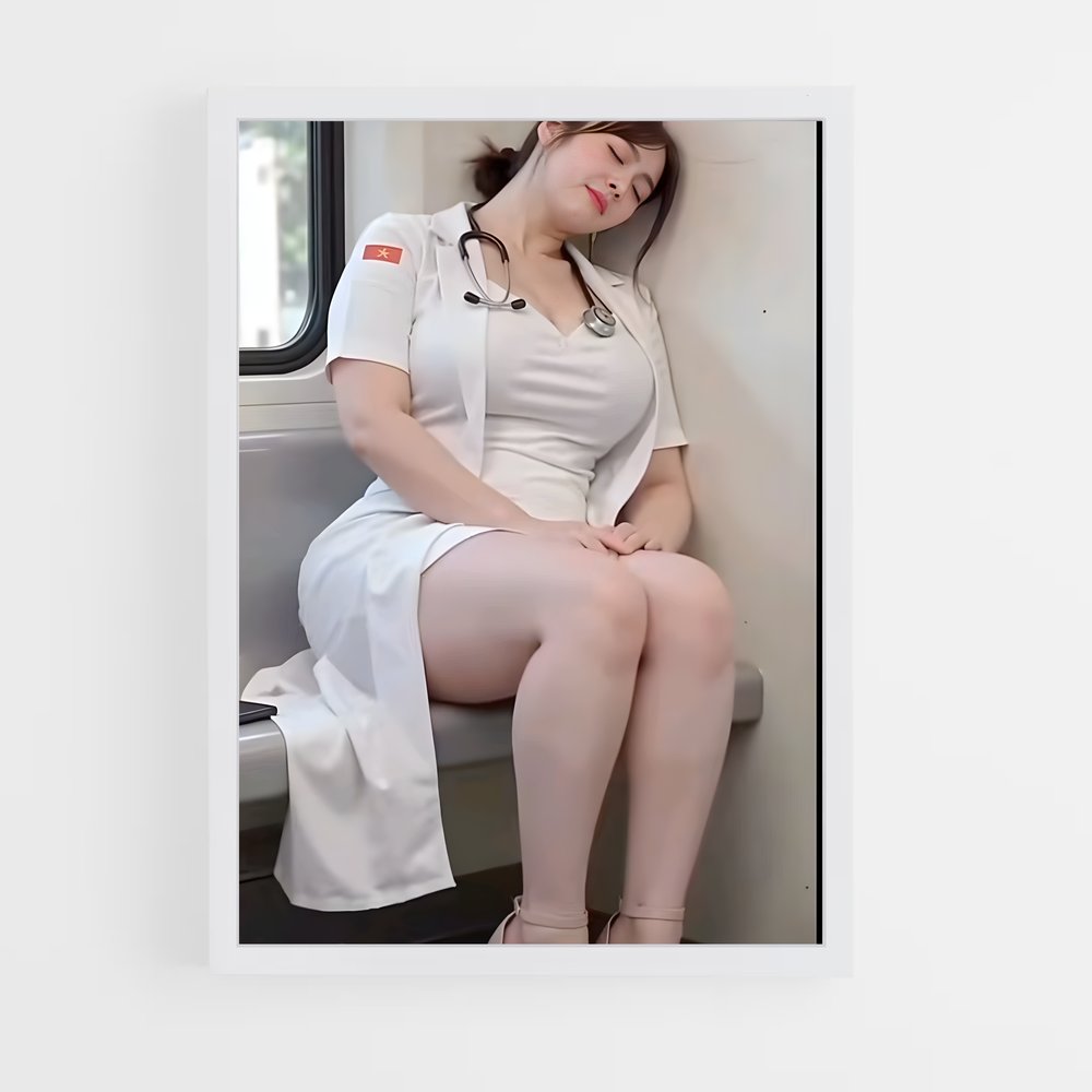 ap-nurse-4 cadre Blanc