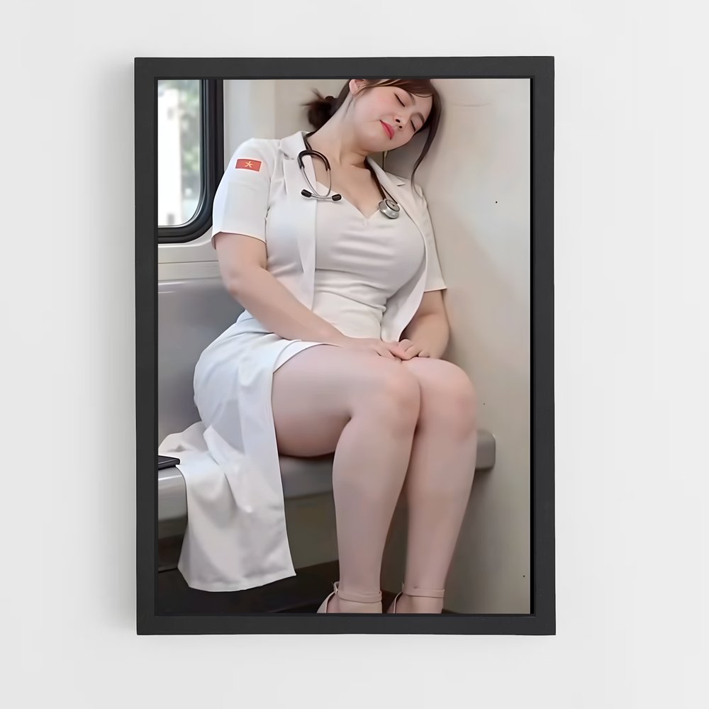 ap-nurse-4 cadre Noir