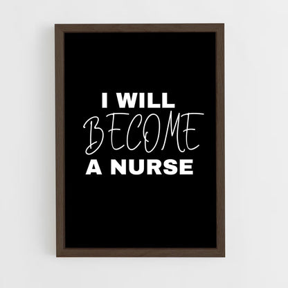 ap-nurse-5 cadre Bois foncé