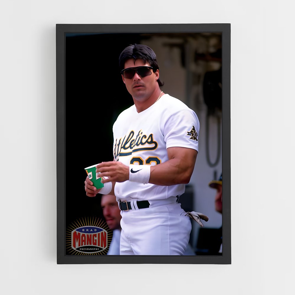 ap-oakland athletics-4 cadre Noir