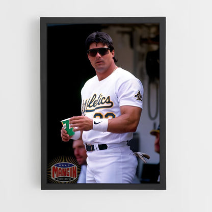 ap-oakland athletics-4 cadre Noir