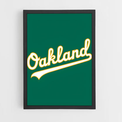 ap-oakland athletics-7 cadre Noir