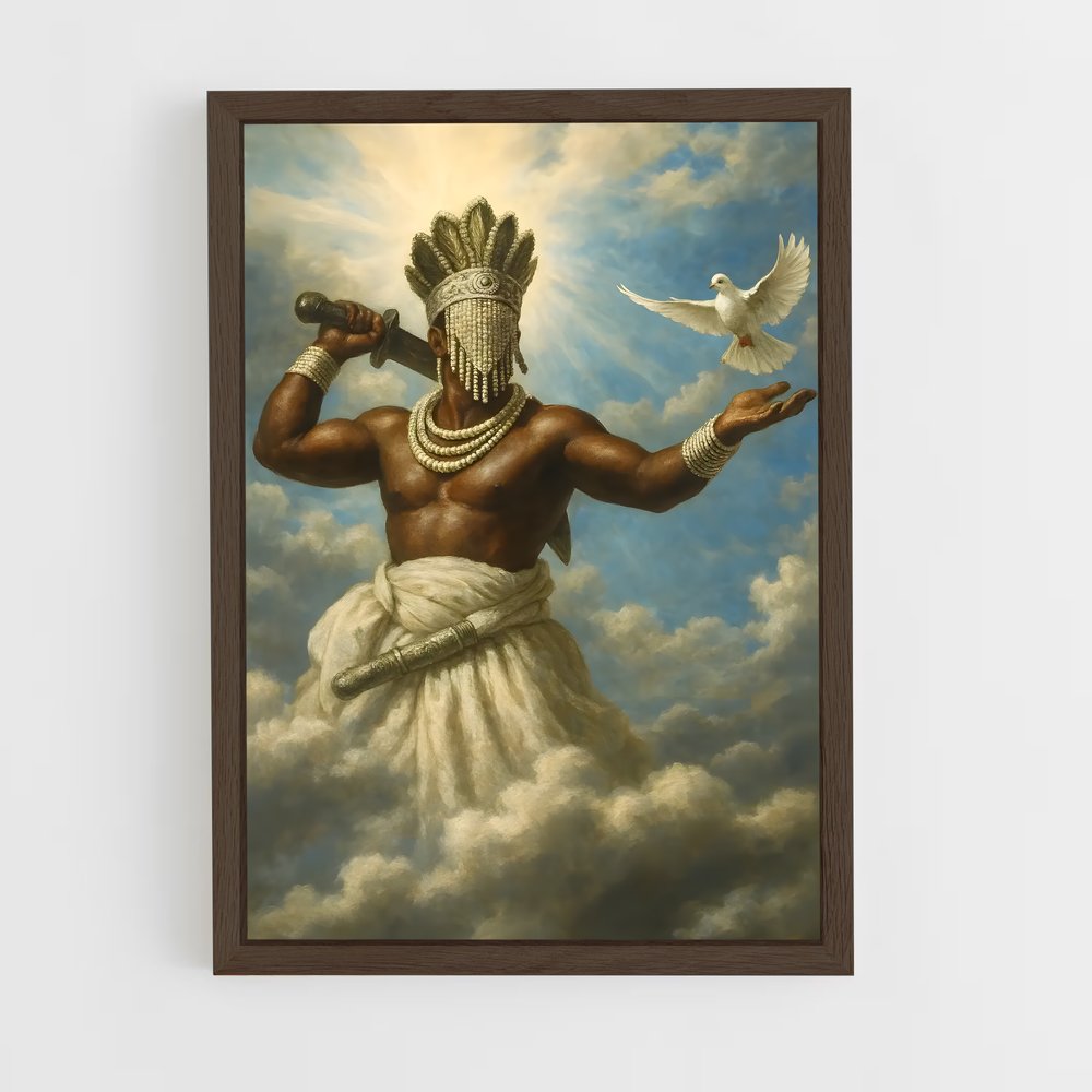 ap-obatala-8 cadre Bois foncé