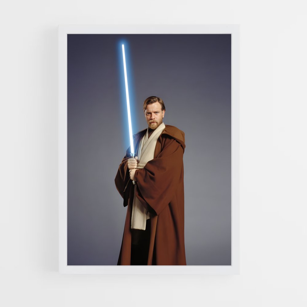 ap-obi-wan kenobi-2 cadre Blanc