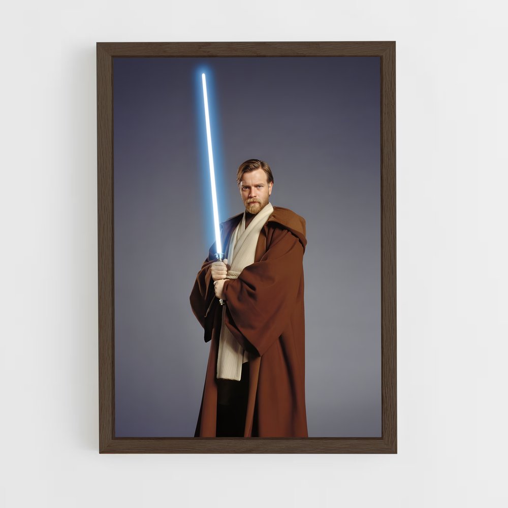 ap-obi-wan kenobi-2 cadre Bois foncé