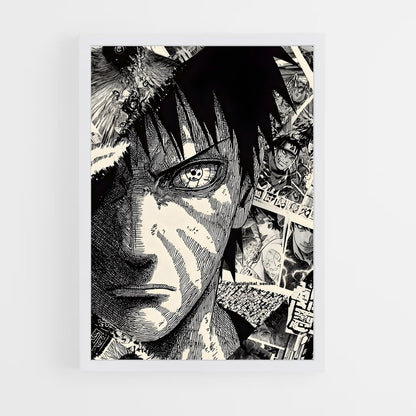 ap-obito uchiha-8 cadre Blanc