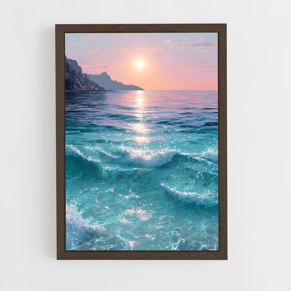 ap-ocean-4 cadre Bois foncé