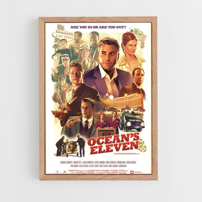 ap-oceans eleven-3 cadre Bois clair