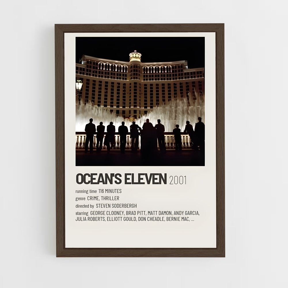 ap-oceans eleven-4 cadre Bois foncé