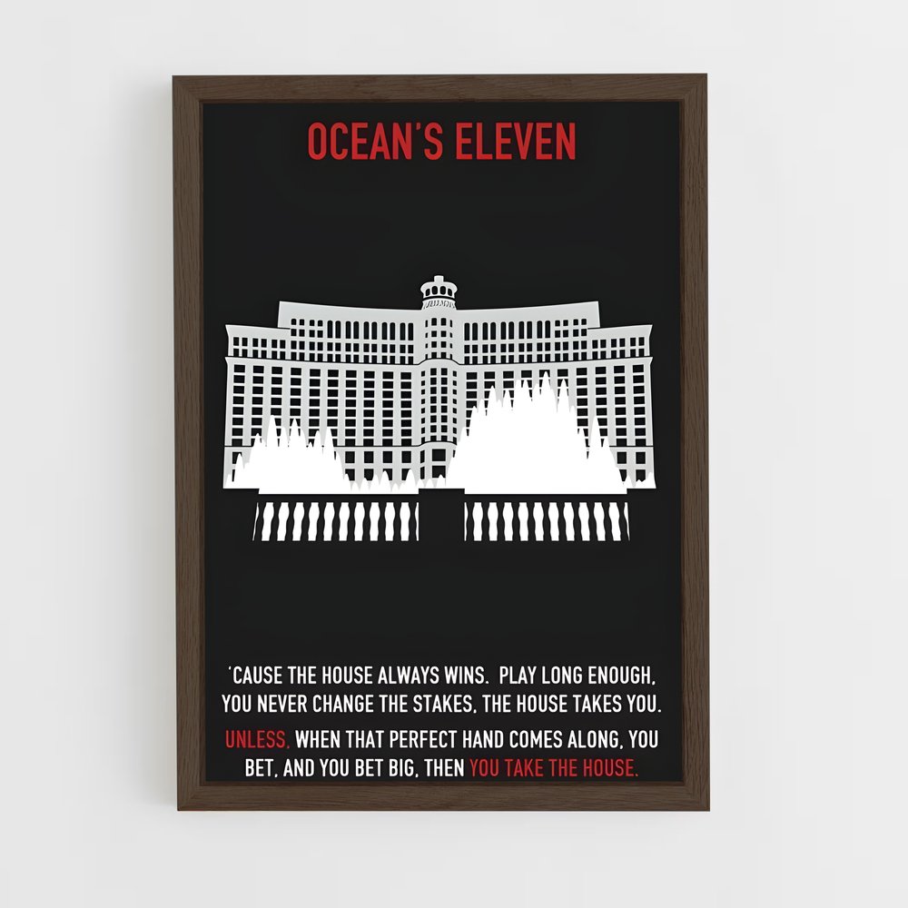 ap-oceans eleven-6 cadre Bois foncé