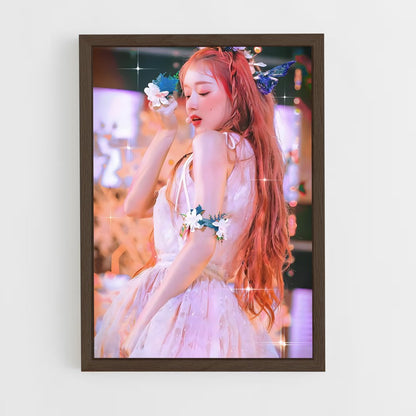 ap-oh my girl-5 cadre Bois foncé