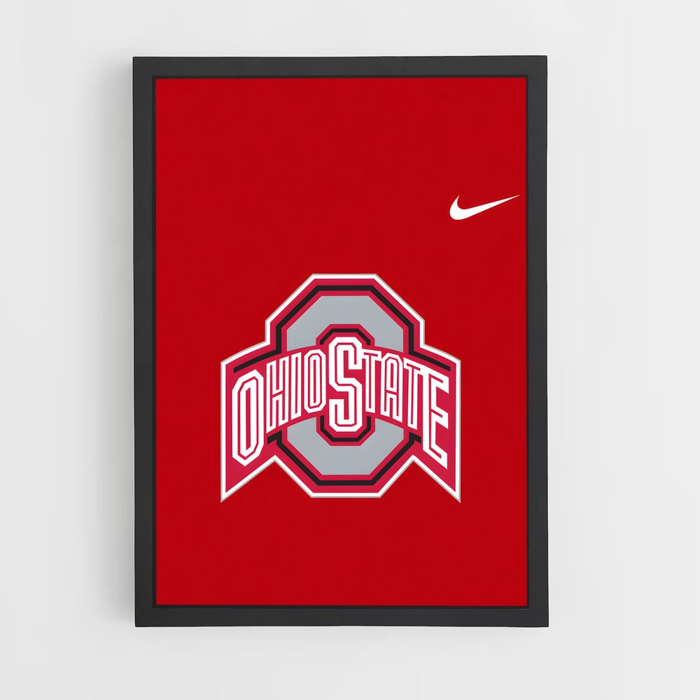 ap-ohio state buckeyes-5 cadre Noir