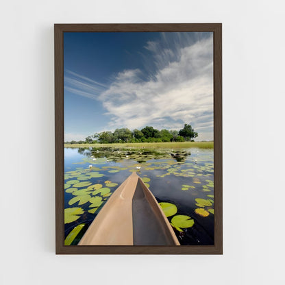 ap-okavango delta-3 cadre Bois foncé