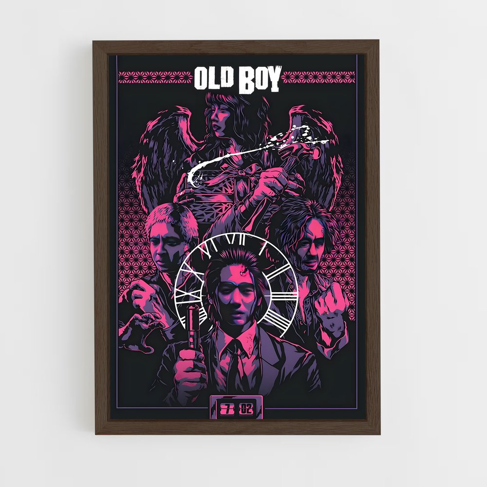 ap-oldboy-2 cadre Bois foncé