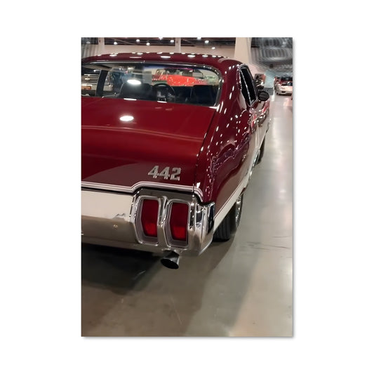 Poster Oldsmobile Rouge
