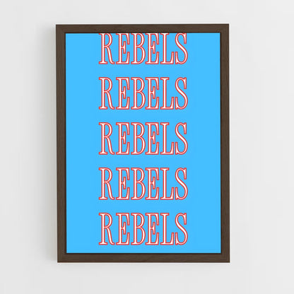 ap-ole miss rebels-8 cadre Bois foncé