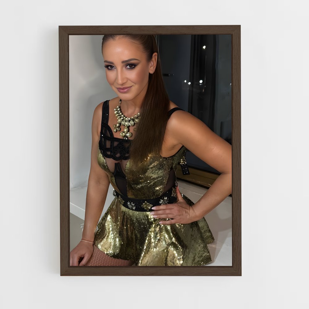 ap-olga buzova-4 cadre Bois foncé
