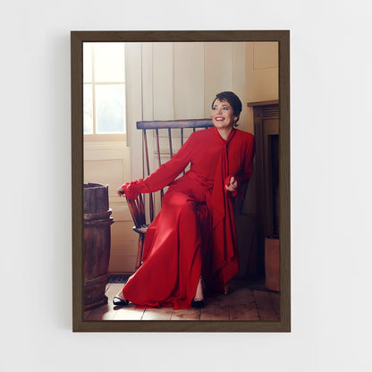 ap-olivia colman-2 cadre Bois foncé