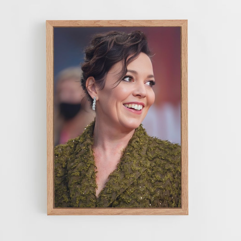 ap-olivia colman-4 cadre Bois clair