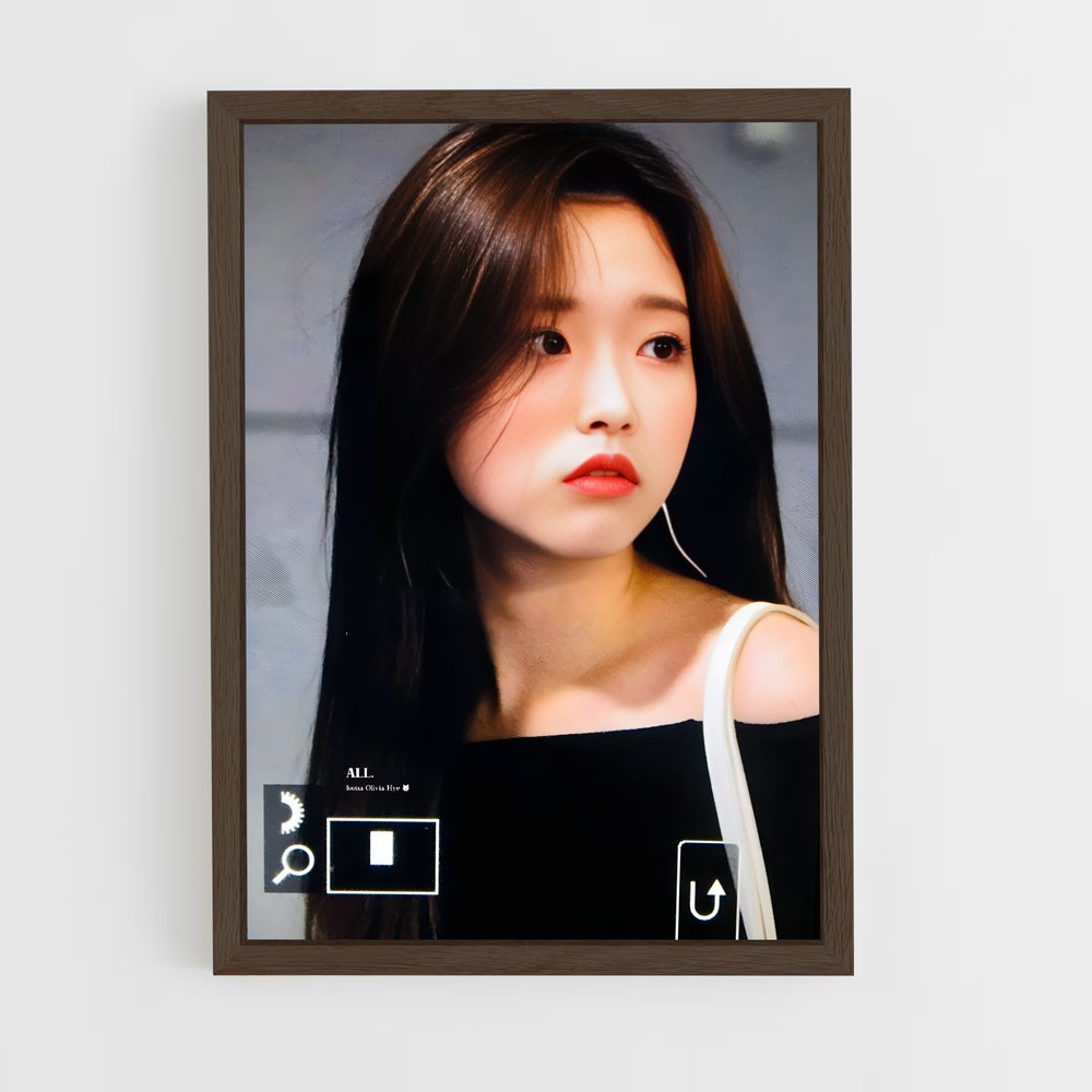 ap-olivia hye-2 cadre Bois foncé