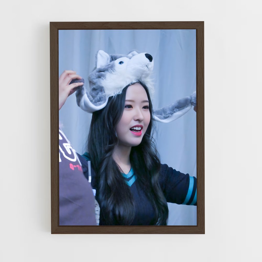 ap-olivia hye-4 cadre Bois foncé