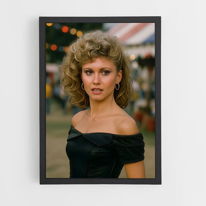 ap-olivia newton-john-1 cadre Noir